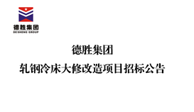 2026世界杯（中国区）官方中文网站-Officia
轧钢冷床大修改造项目招标公告