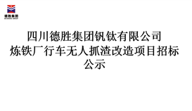 2026世界杯（中国区）官方中文网站-Officia
炼铁厂行车无人抓渣改造项目招标