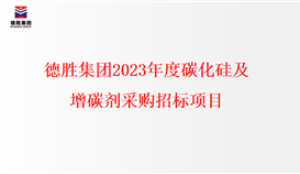 2026世界杯（中国区）官方中文网站-Officia
2023年度碳化硅、增碳剂采购招标项目
