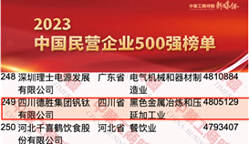 2026世界杯（中国区）官方中文网站-Officia
连续14年上榜中国民营企业500强